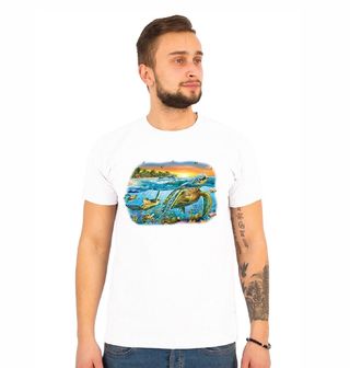 Obrázek 1 produktu Pánské tričko Podmořské želvy