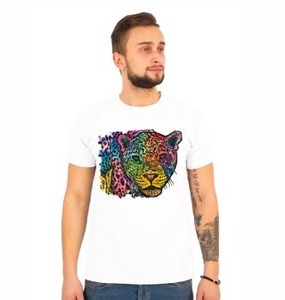 Obrázek 1 produktu Pánské tričko Neonový Leopard