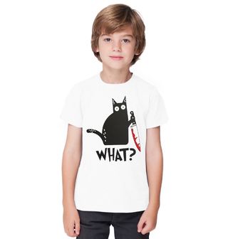 Obrázek 1 produktu Dětské tričko Vražedná Kočka What!