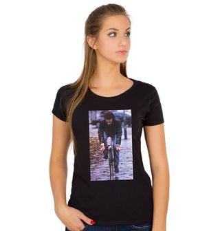 Obrázek 1 produktu Dámské tričko Jeremy Clarkson na kole