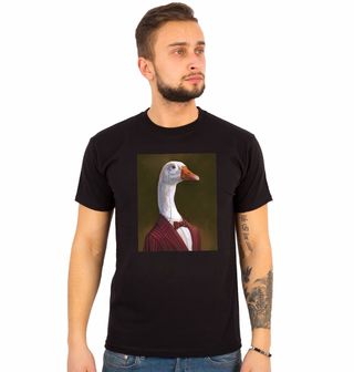 Obrázek 1 produktu Pánské tričko Kachna Gentleman