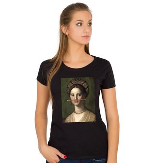 Obrázek 1 produktu Dámské tričko Renesanční dívka s tužkou