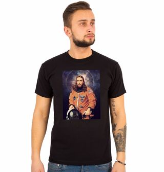 Obrázek 1 produktu Pánské tričko Vesmírný Ježíš