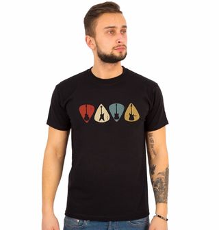 Obrázek 1 produktu Pánské tričko Kytarová trsátka