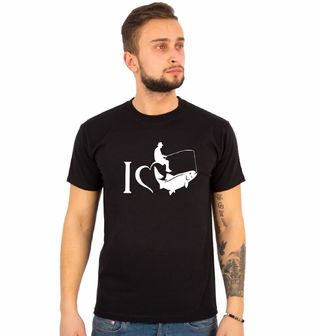 Obrázek 1 produktu Pánské tričko Miluju rybaření