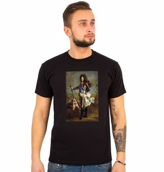 Obrázek 1 produktu Pánské tričko Rockový král slunce Ludvík XIV  (Velikost: L)