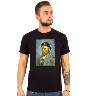 Obrázek 1 produktu Pánské tričko Vincent van Gogh na kole (Velikost: M)