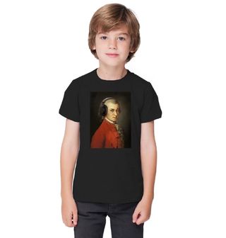 Obrázek 1 produktu Dětské tričko Mozart se sluchátkama