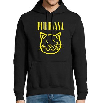 Obrázek 1 produktu Pánská mikina Kočičí Purrvana Love Cat