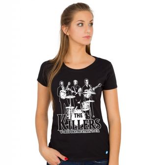 Obrázek 1 produktu Dámské tričko The Killers Zabijáci (Husajn, Bin Laden, Bush, Hitler)
