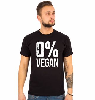 Obrázek 1 produktu Pánské tričko Jsem 0% Vegan