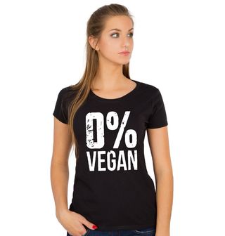 Obrázek 1 produktu Dámské tričko Jsem 0% Vegan