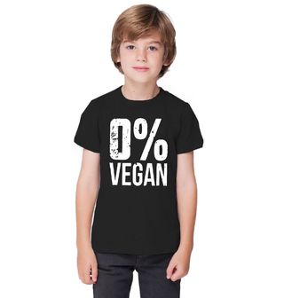 Obrázek 1 produktu Dětské tričko Jsem 0% Vegan