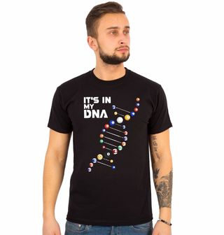 Obrázek 1 produktu Pánské tričko Kulečník v mém DNA  It's in my DNA