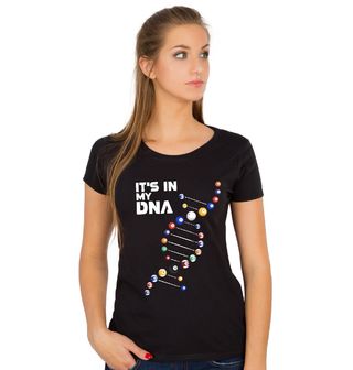 Obrázek 1 produktu Dámské tričko Kulečník v mém DNA  It's in my DNA