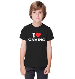 Obrázek 1 produktu Dětské tričko Miluju hraní I Love Gaming