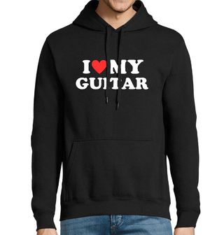 Obrázek 1 produktu Pánská mikina Miluju moji kytaru I Love My Guitar