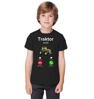 Obrázek 1 produktu Dětské tričko Traktor volá Phone Call