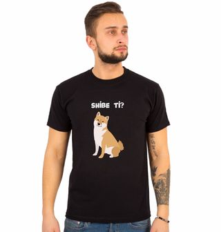 Obrázek 1 produktu Pánské tričko Shiba Inu Shibe ti?