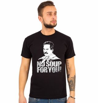 Obrázek 1 produktu Pánské tričko No Soup For You Show Jerryho Seinfelda 