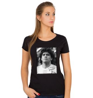 Obrázek 1 produktu Dámské tričko Fotbalista Diego Maradona