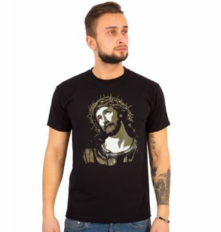 Obrázek 1 produktu Pánské tričko Ježíš Kristus (Velikost: S)