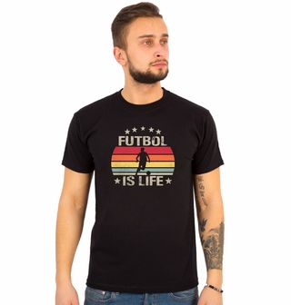 Obrázek 1 produktu Pánské tričko Fotbal je život Retro Futbol is Life