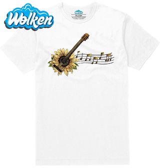 Pánské tričko Slunečnicová Kytara Sunflower Guitar.jpg