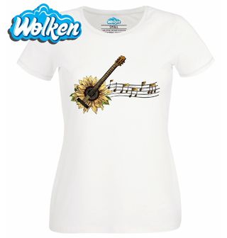 Dámské tričko  Slunečnicová Kytara Sunflower Guitar.jpg