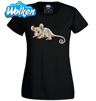 Dámské tričko Roztomilé Mládě Vačice Opossum.jpg