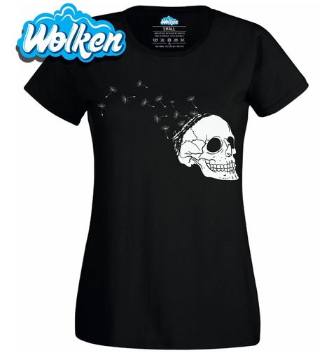 Obrázek produktu Dámské tričko Lebka z Pampelišek Skull Dandelion