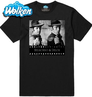 Pánské tričko Belmondo a Delon se zbraněmi.jpg