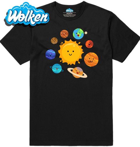 Obrázek produktu Pánské tričko Veselá Sluneční Galaxie
