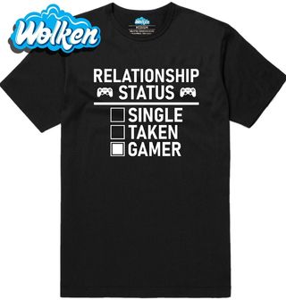 Pánské tričko Hráč Relationship Status_ Gamer.jpg