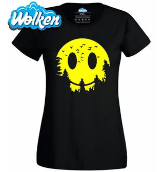 Dámské tričko Měsíční Úsměv Smiley Moon.jpg