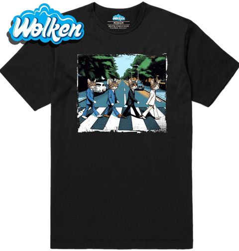 Obrázek produktu Pánské tričko Kočky na Abbey Road Beatles