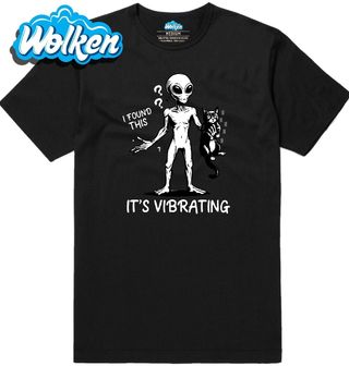 Pánské tričko Mimozemšťan a brnící kočka It's Vibrating Alien Cat.jpg