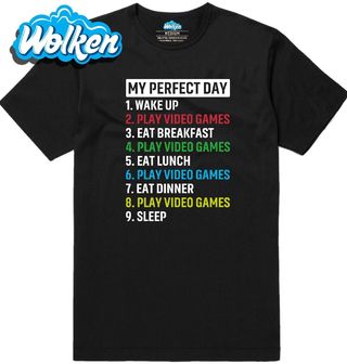 Pánské tričko Ideální Den Hráče My Perfect Day.jpg