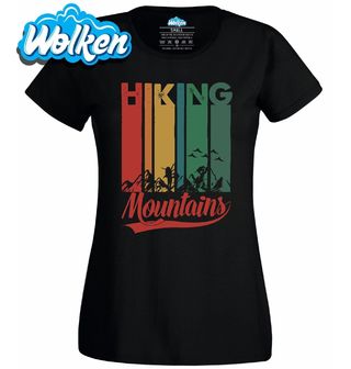 Dámské tričko Retro Horolezectví Hiking Mountains.jpg