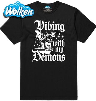 Pánské tričko Já a moji Démoni Vibing with My Demons.jpg