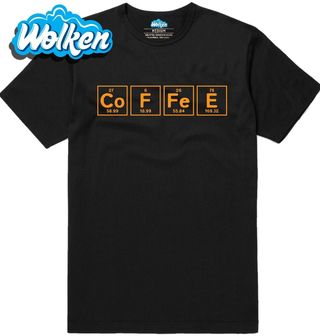 Pánské tričko Chemické Prvky Káva Coffee.jpg