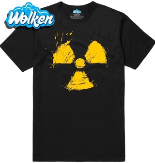 Pánské tričko Radioaktivita Radiation icon.jpg