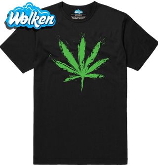 Pánské tričko List Marihuany Cannabis Leaf.jpg