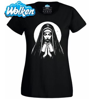 Dámské tričko Hororová Modlitba The Nun.jpg