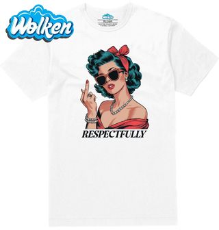 Pánské tričko  Retro Žena S Úctou Respectfully.jpg