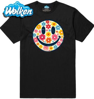Pánské tričko Úsměv Plný Květin Smiley Flowers.jpg