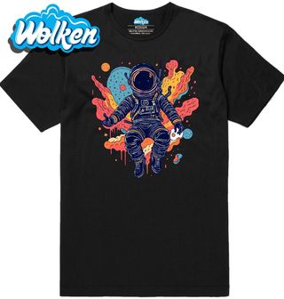 Pánské tričko Astronaut Ztracen v Barvách.jpg