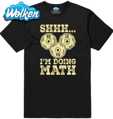 Obrázek produktu Pánské tričko Shhh Počítám Váhu I'm doing math
