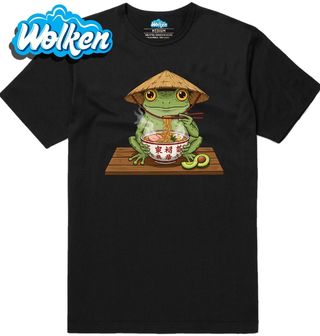 Pánské tričko Žába a Ramen.jpg