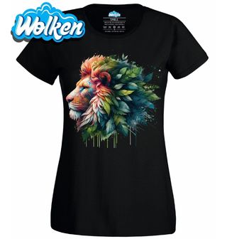 Dámské tričko Květinová Lví Hříva Flower King.jpg